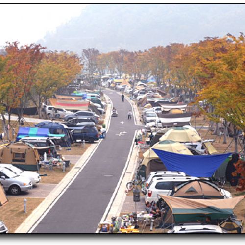 한탄강관광지 가을