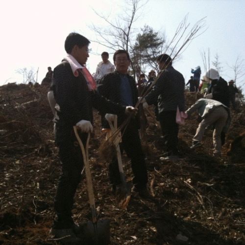 식목일 나무심기 행사