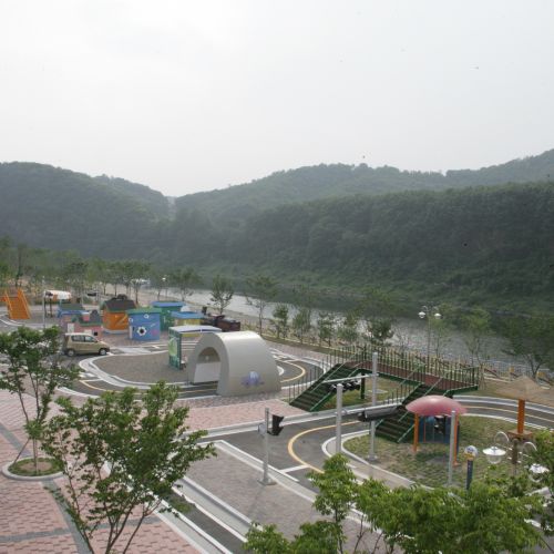 어린이 교통랜드 전경