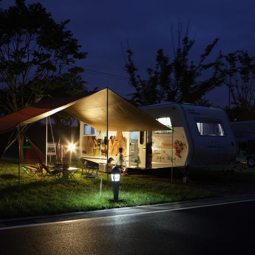 캐라반 사이트 야경