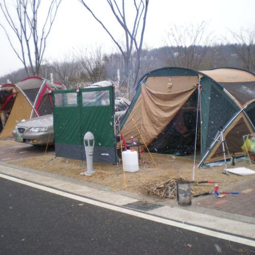 오전에 눈 좀 내렸습니다^^