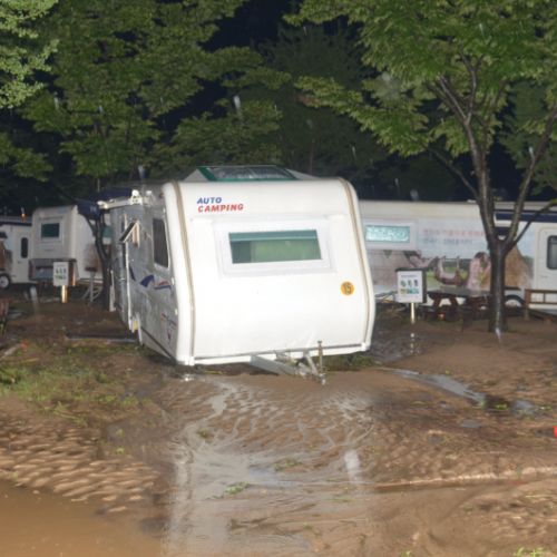 한탄강 피해사진