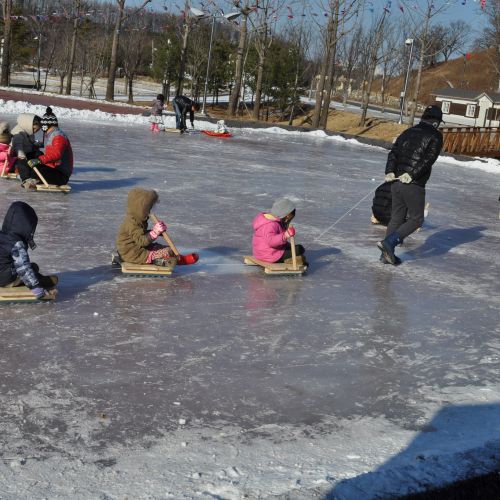 얼음썰매장 무료개장 ~~